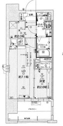 グランフォーレ博多駅東プレミアの物件間取画像